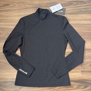 Equiline - Long Sleeve Second Skin - Black w/ Glitter - Small